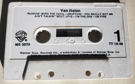 Van Halen - Van Halen cassette