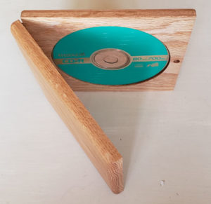 Wooden CR-Rom or DVD Case